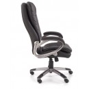 Кресло компьютерное HALMAR PRESTON черный/серебристый